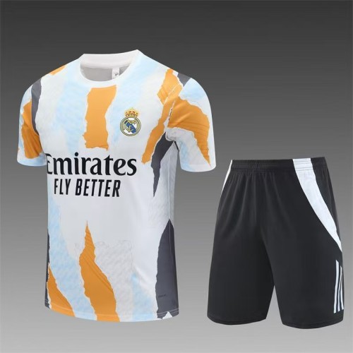 Real Madrid Pre-Match Training Short sleeve Suit 24/25