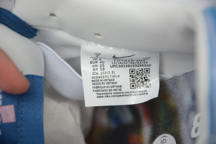 FN7819-400 Born x Raised Nike SB Dunk Low Pro QS One Block At a Time