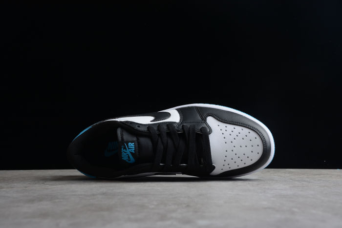 Air Jordan 1 Retro Low OG Dark Powder Blue UNC  White Black CZ0790-104