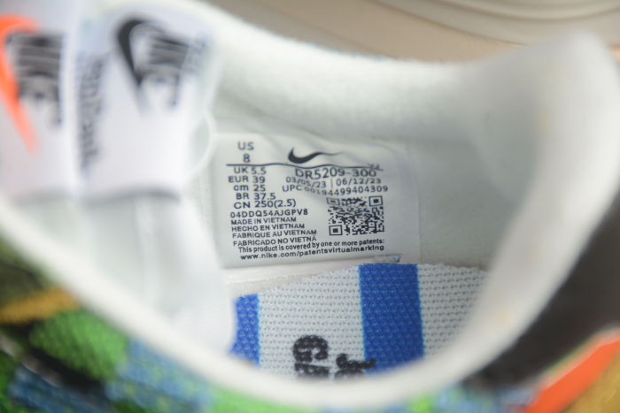 Jean Paul Gaultier x sacai x Nike VaporWaffle DR5209‑300