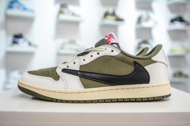 Air Jordan 1 Retro Low OG SP Travis Scott Medium Olive