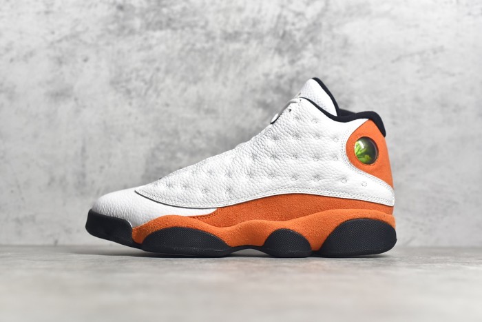 Air Jordan 13 Retro Starfish White Orange Black 414571-108