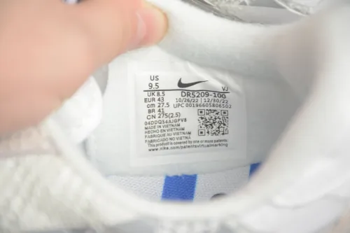 Nike VaporWaffle Woven sacai Jean Paul Gaultier White