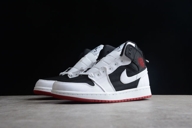 Air Jordan 1 Mid SE Utility White Black Gym Red