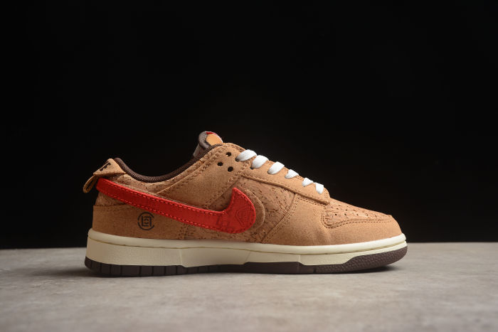 CLOT Nike Dunk Low SP Cork FN0317-121