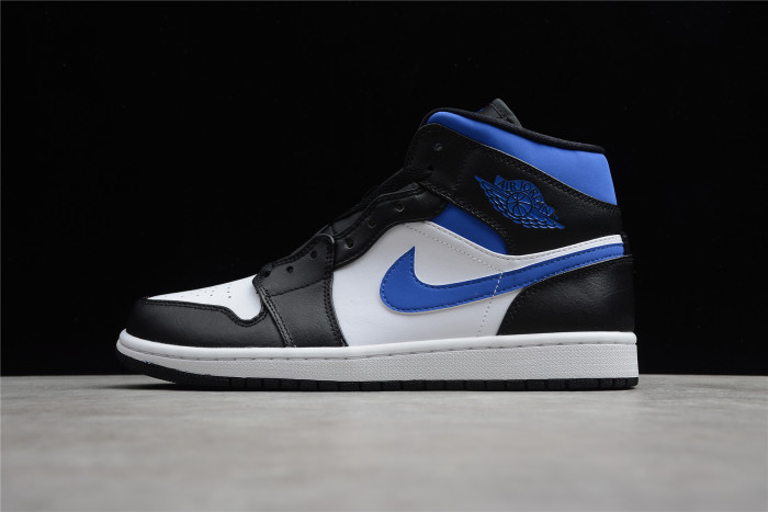 Air Jordan 1 Mid White Royal 554724-140