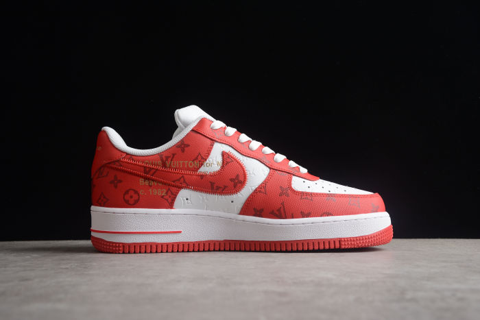 Air Force 1 LV Low Red White LD 0232