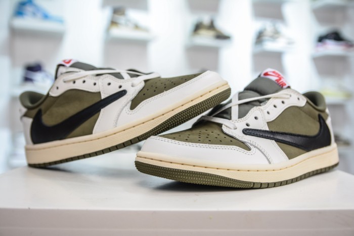 Air Jordan 1 Retro Low OG SP Travis Scott Medium Olive