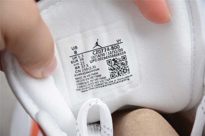 Air Jordan 1 Mid SE Bright Citrus White CZ0774-800