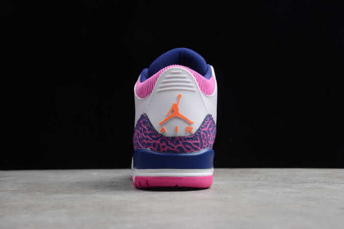 Air Jordan 3 WMNS Barely Grape Hyper Crimson 441140-500
