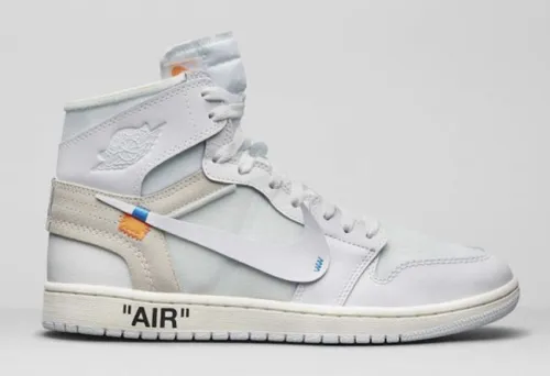 Air Jordan 1 Retro High OG x OFF-WHITE Euro AQ0818-100