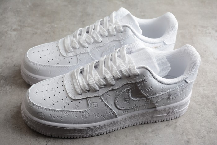 Nike Louis Vuitton Air Force 1 Low 'Virgil Abloh - White/White' - LD0212