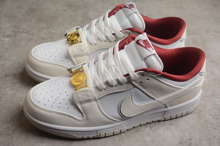 SB Dunk Low SE Just Do It White Phantom DV1160-100