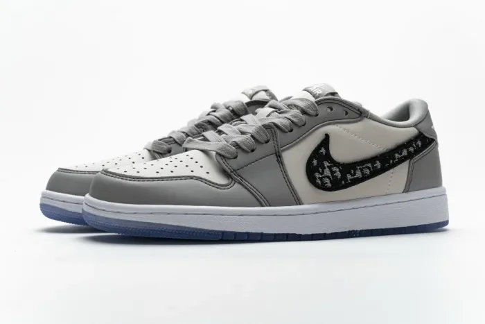 Dior x Air Jordan 1 Low 'Wolf Grey' CN8608-002