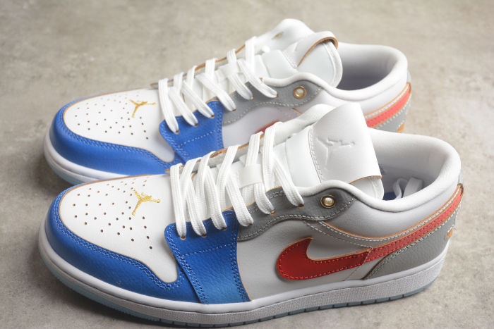 Air Jordan 1 Low SE Philippines White Red Blue FN8901-164