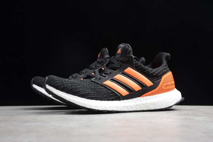 Ultra Boost Black Solar Orange EH1423
