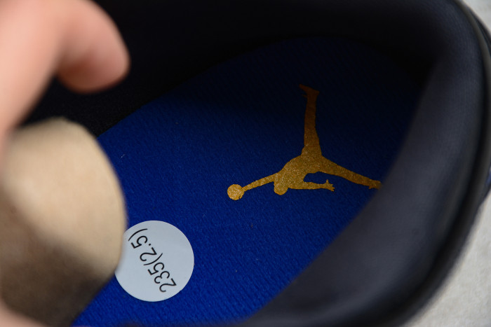 Air Jordan 1 Mid Black white Racer Blue 554725 084