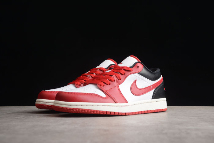 Air Jordan 1 Low Retro Chicago White Red DC0774-160