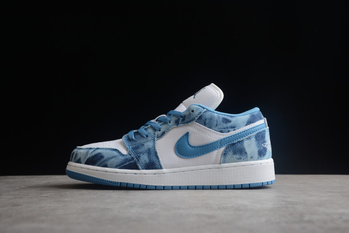 Air Jordan 1 Low GS 'Washed Denim' DM8947-100