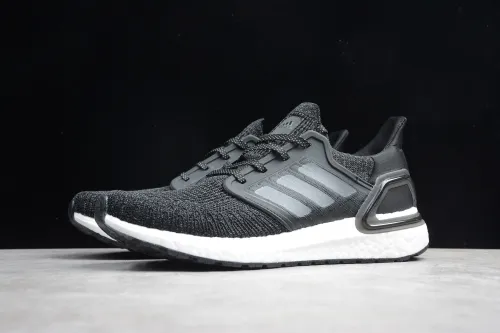 Ultraboost 20 Running Shoes Black and White Starry Sky EG0708