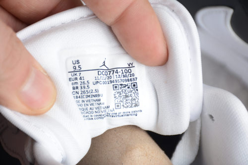 Air Jordan 1 Low 'PANDA' Black and White DC0774 100