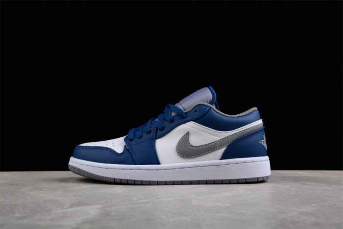 Air Jordan 1 Low True Blue 553558-412