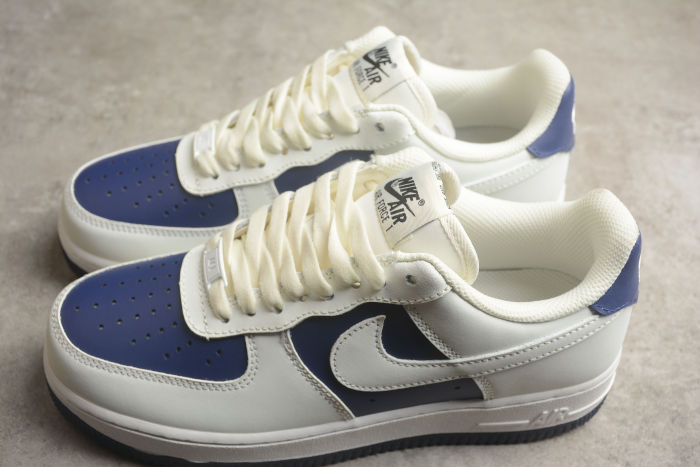 Air Force 1 07 AL2236-103 Dark Blue Beige