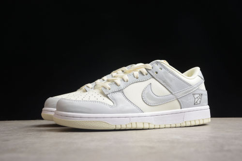SB Dunk Low “Gray and White Paper Plane” NB2206 218