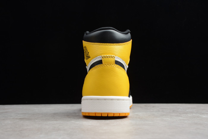 Air Jordan 1 Yellow Toe Black White AR1020-700