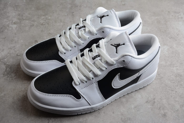Air Jordan 1 Low 'PANDA' Black and White DC0774 100