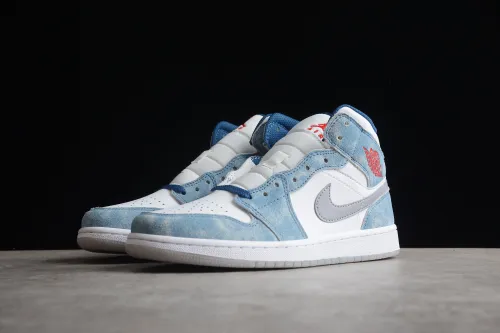 Air Jordan 1 MID classic retro cultural leisure sports basketball shoes