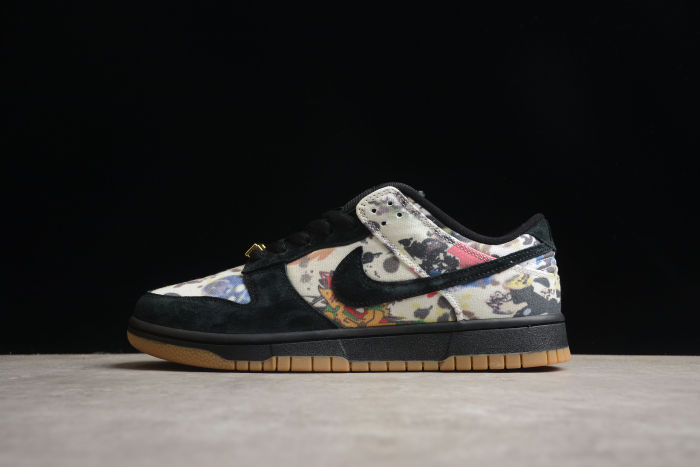 Supreme x SB Dunk Low 'Rammellzee' FD8778‑001
