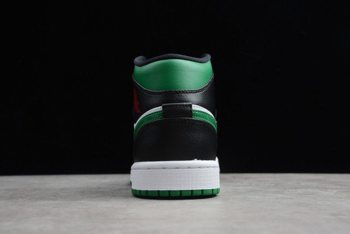 Air Jordan 1 Mid 'Pine Green' / 'Green Toe' 554724-067