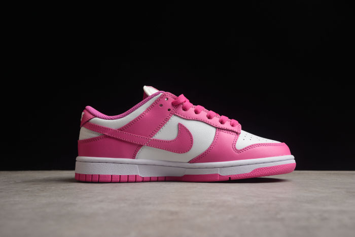 SB Dunk Low Active Fuchsia Pink White Shoes FJ0704-100