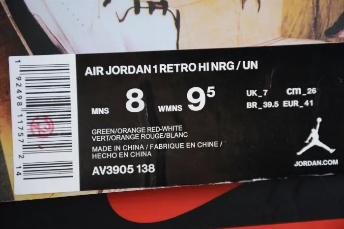 Air Jordan 1 Retro High OG x SoleFly Art Basel AV3905-138