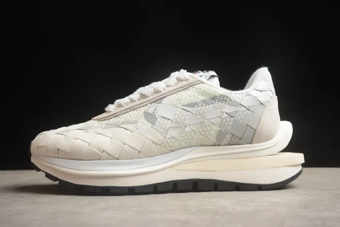 Nike VaporWaffle Woven sacai Jean Paul Gaultier White