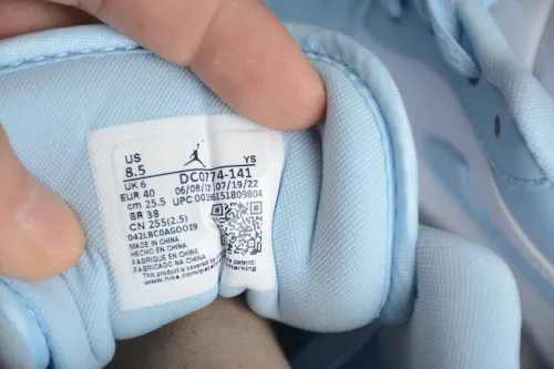 Air Jordan 1 Low Aluminum White Ice Blue New Dc0774 141