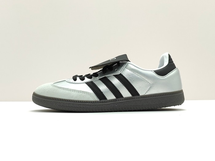 Adidas Samba OG 'Silver Metallic Black Gum'