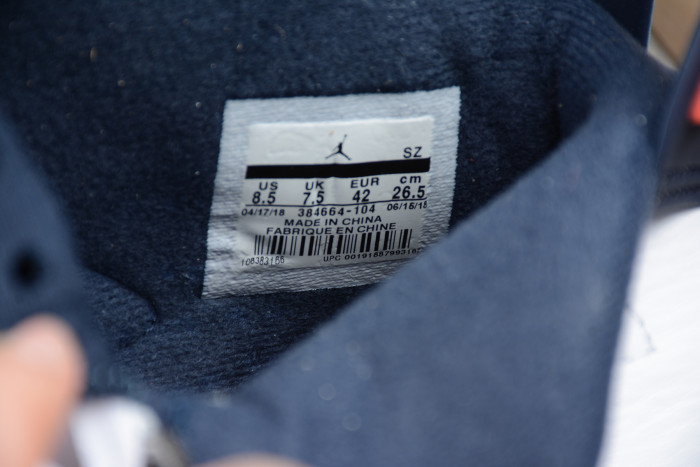 Air Jordan 6 Retro Tinker White Infrared Grey 384664-104