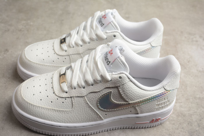 TED x Portland x Nike Air Force 1 07 Low White Multicolor DD8959-705