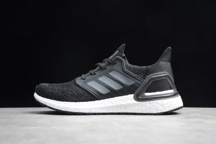 Ultraboost 20 Running Shoes Black and White Starry Sky EG0708