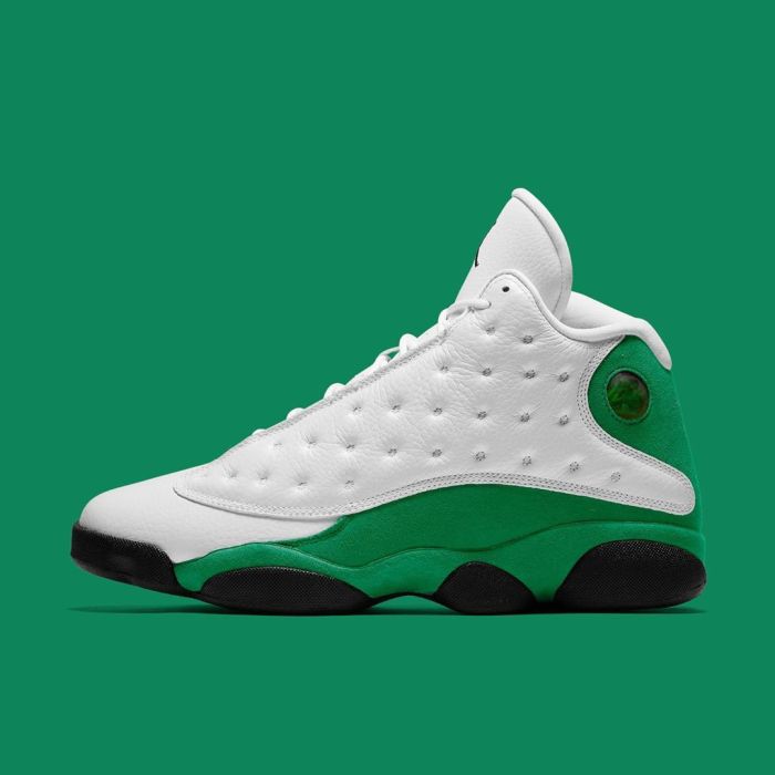 Air Jordan 13 Retro White Lucky Green 414571-113