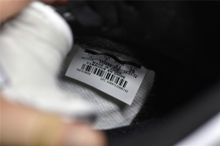 Air Jordan 1 Retro High OG Black/White 555088-010