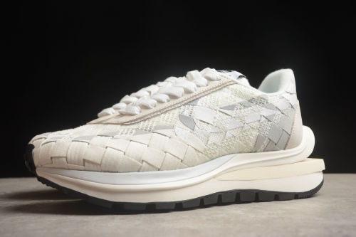 Nike VaporWaffle Woven sacai Jean Paul Gaultier White