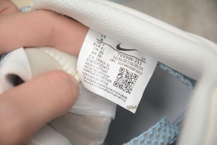 Air Force 1 07 Low NIKE × Off White Ice Blue TV2306-251