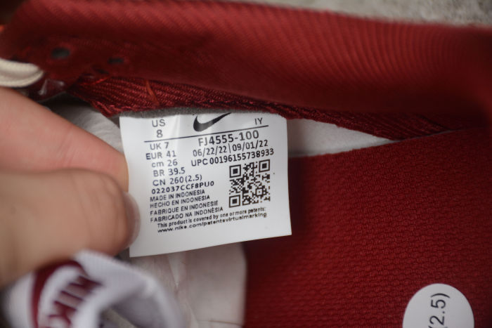 SB Dunk Low PRM Team Red (W) (FJ4555-100)