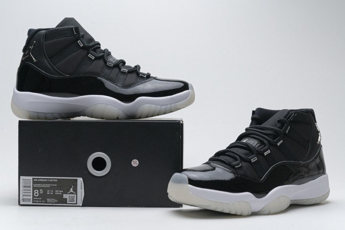 AIR JORDAN 11 “ 25th Anniversary” Black White CT8012-011