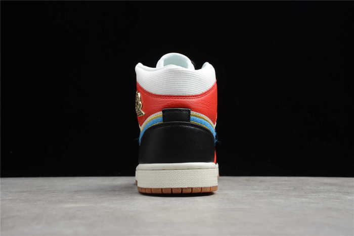 Air Jordan 1 Mid SE DC1426-100 Sail/Photo Blue