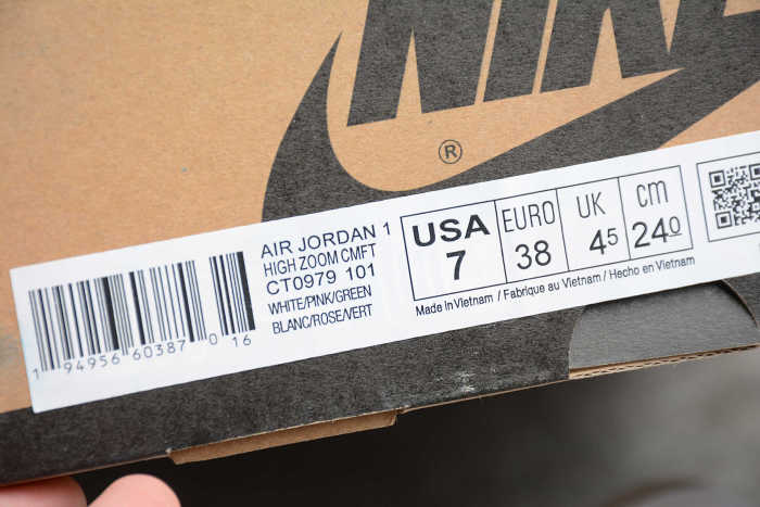 Air Jordan 1 Zoom CMFT Easter Blue Yellow Green White CT0979-101