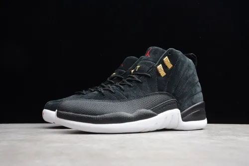 Air Jordan 12 Retro Reverse Taxi Black 130690-017